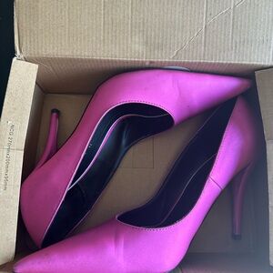 Zara Vibrant Pink Heels